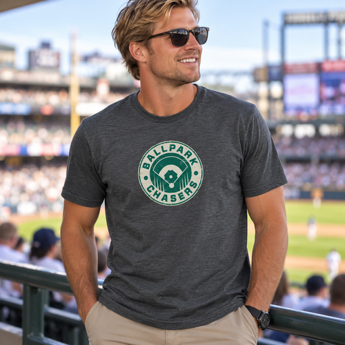 Ballpark Chasers 'Weathered Logo' Unisex T-Shirt - Multiple Colors - Gildan