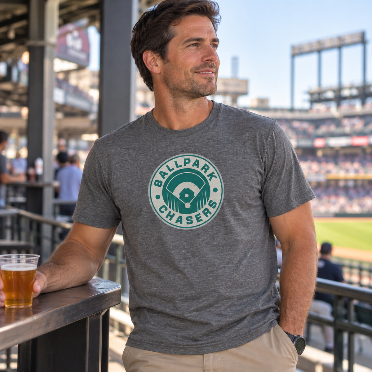Ballpark Chasers Unisex T-Shirt - Multiple Colors - Gildan