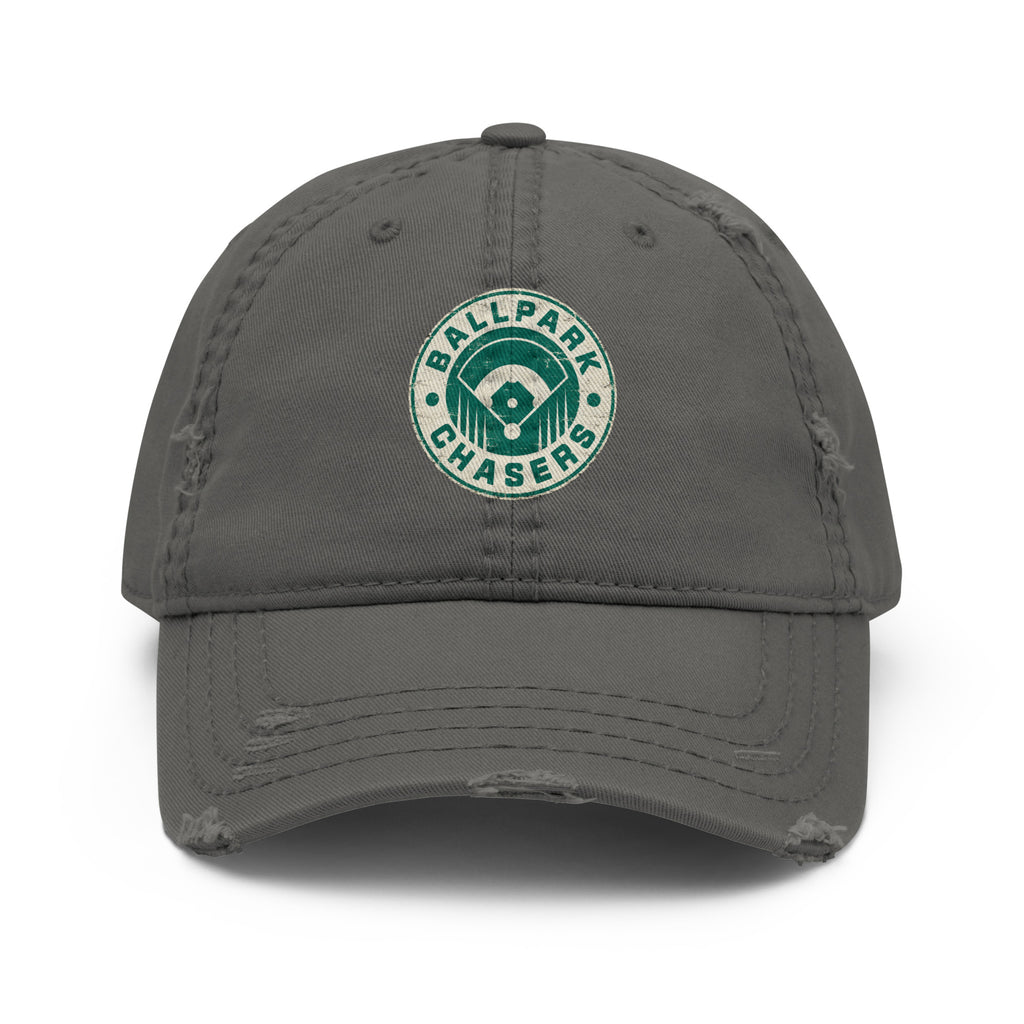 Ballpark Chasers Distressed 'Dad Hat' - Multiple Colors | Chase 'Em All!