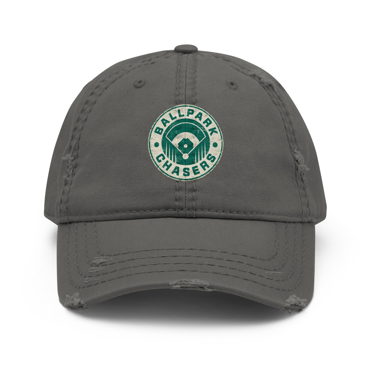 Ballpark Chasers Distressed 'Dad Hat' - Multiple Colors | Chase 'Em All!