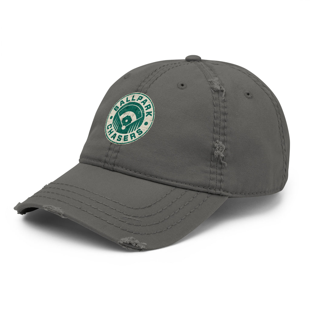 Ballpark Chasers Distressed 'Dad Hat' - Multiple Colors | Chase 'Em All!