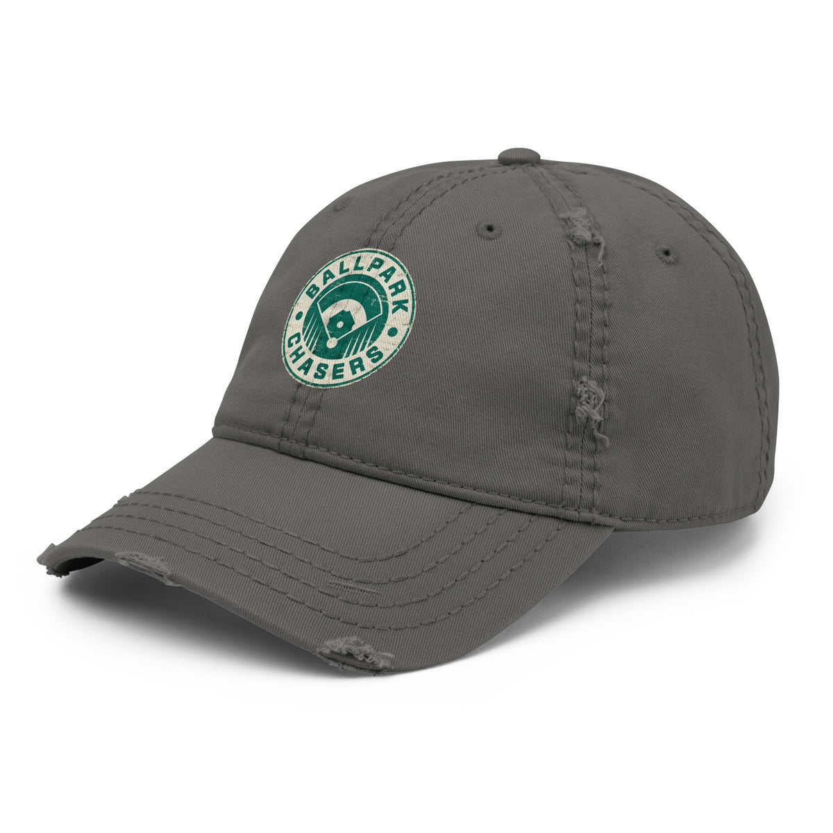 Ballpark Chasers Distressed 'Dad Hat' - Multiple Colors | Chase 'Em All!