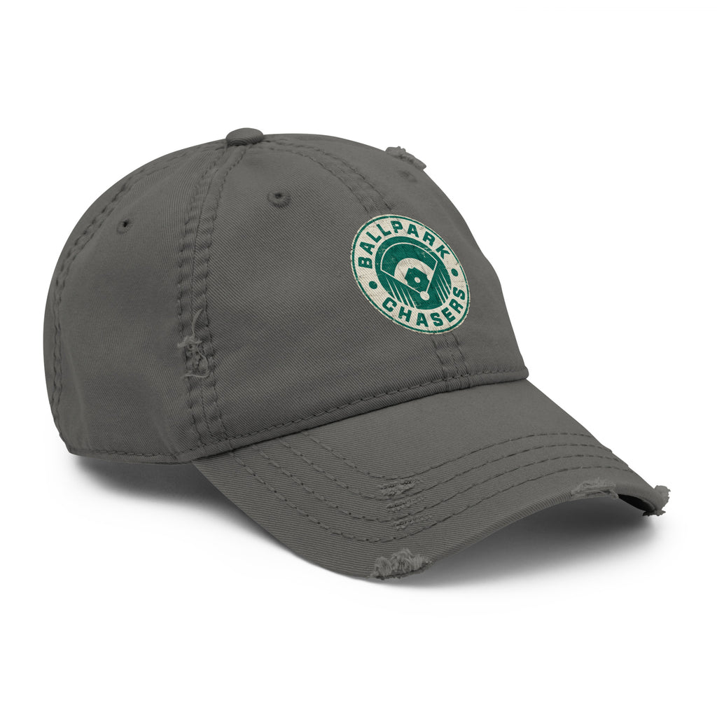 Ballpark Chasers Distressed 'Dad Hat' - Multiple Colors | Chase 'Em All!
