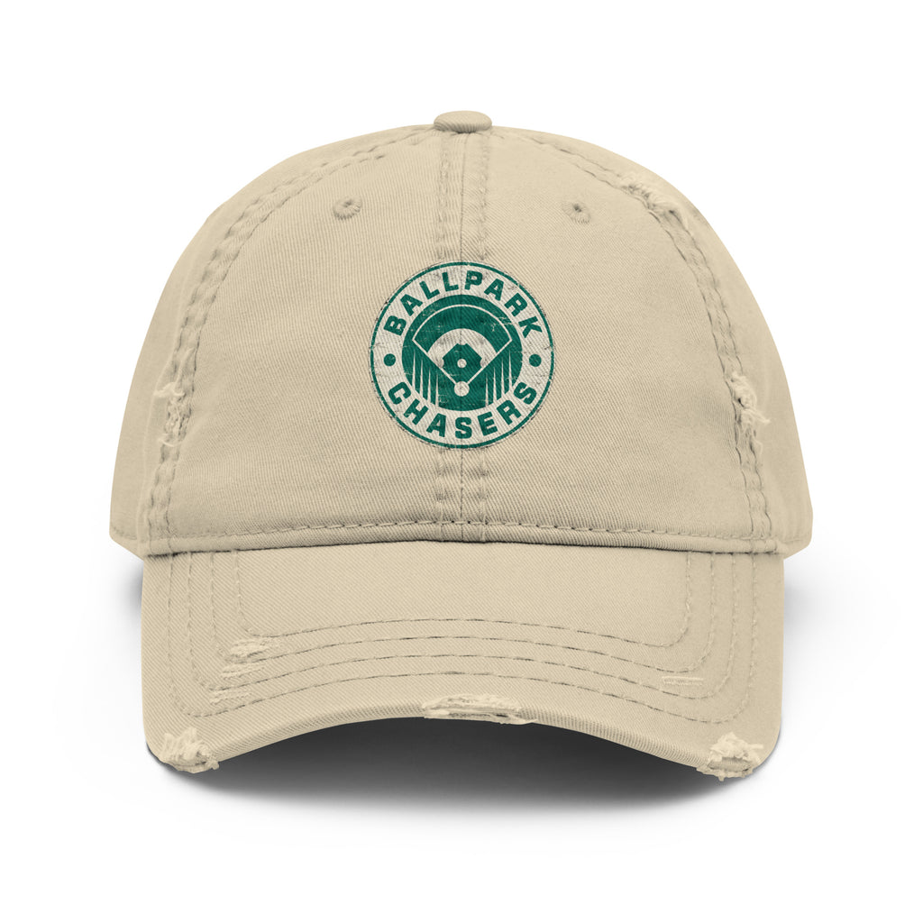 Ballpark Chasers Distressed 'Dad Hat' - Multiple Colors | Chase 'Em All!