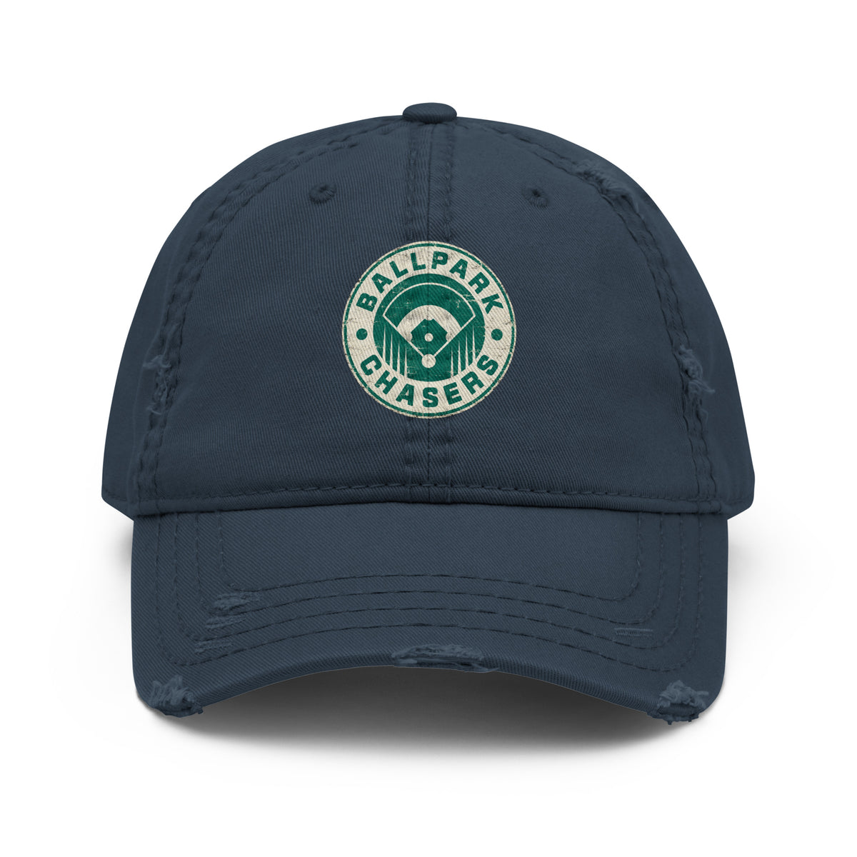 Ballpark Chasers Distressed 'Dad Hat' - Multiple Colors | Chase 'Em All!