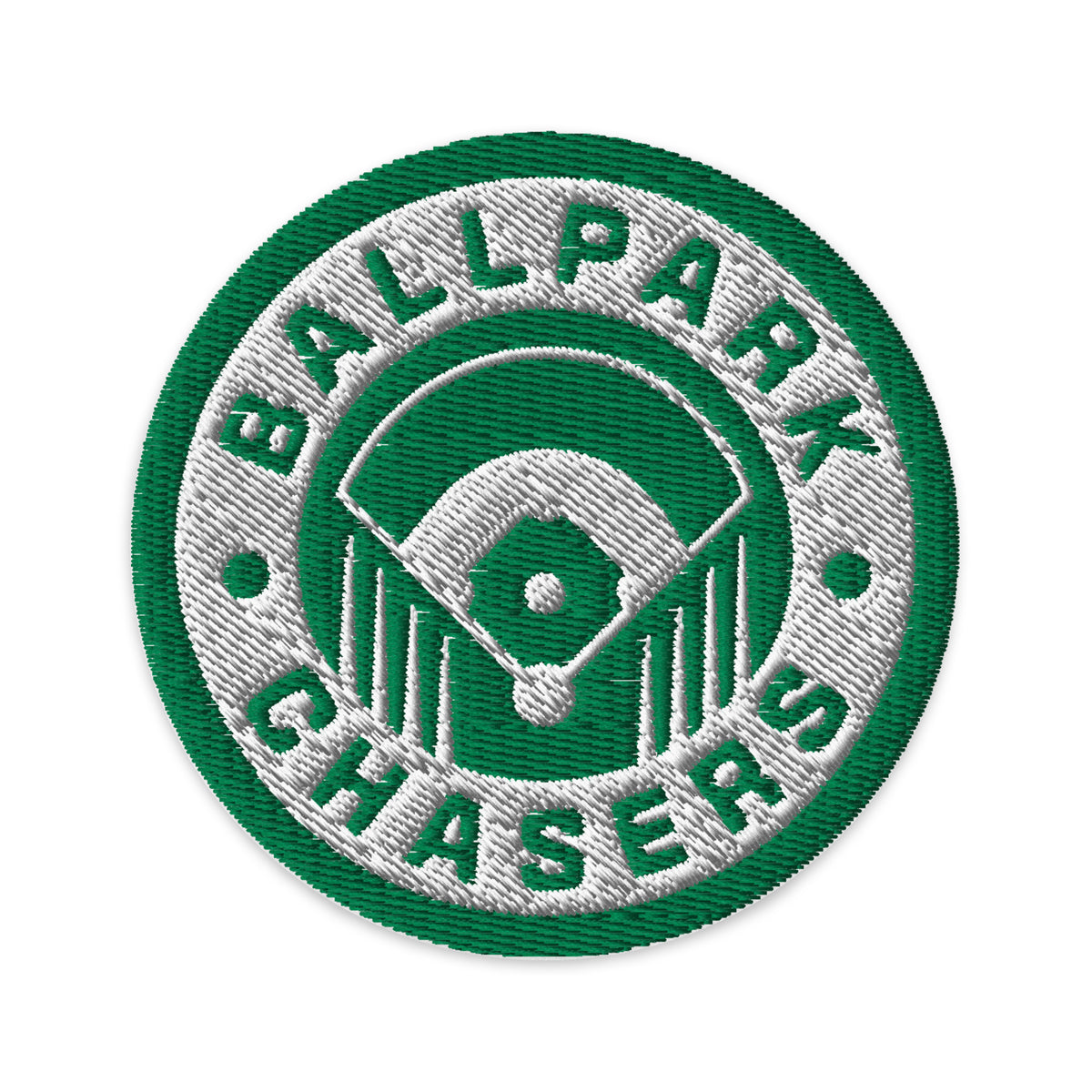 Ballpark Chasers Standard Patch | Chase 'Em All!