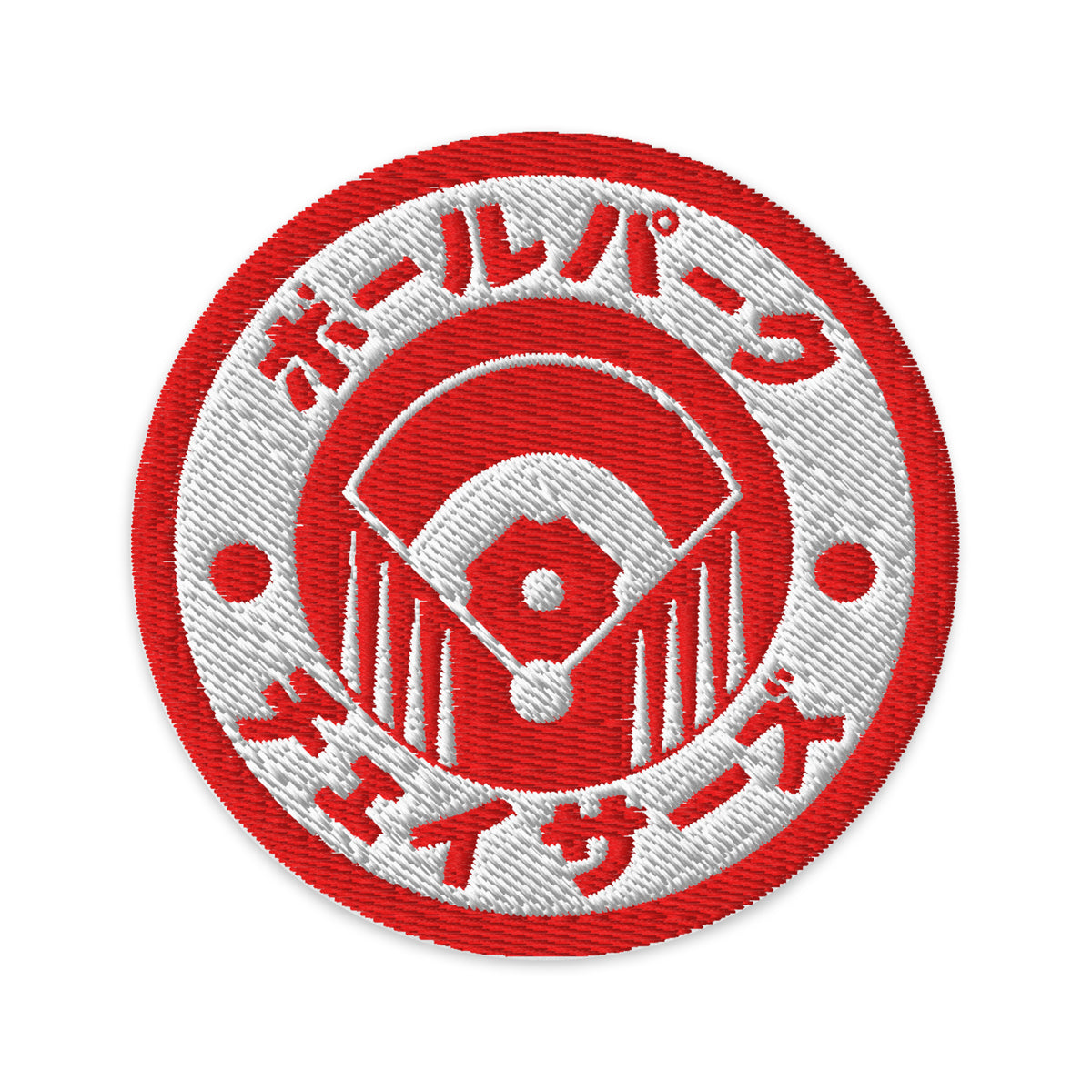 Ballpark Chasers Japan Patch | Chase 'Em All Worldwide!