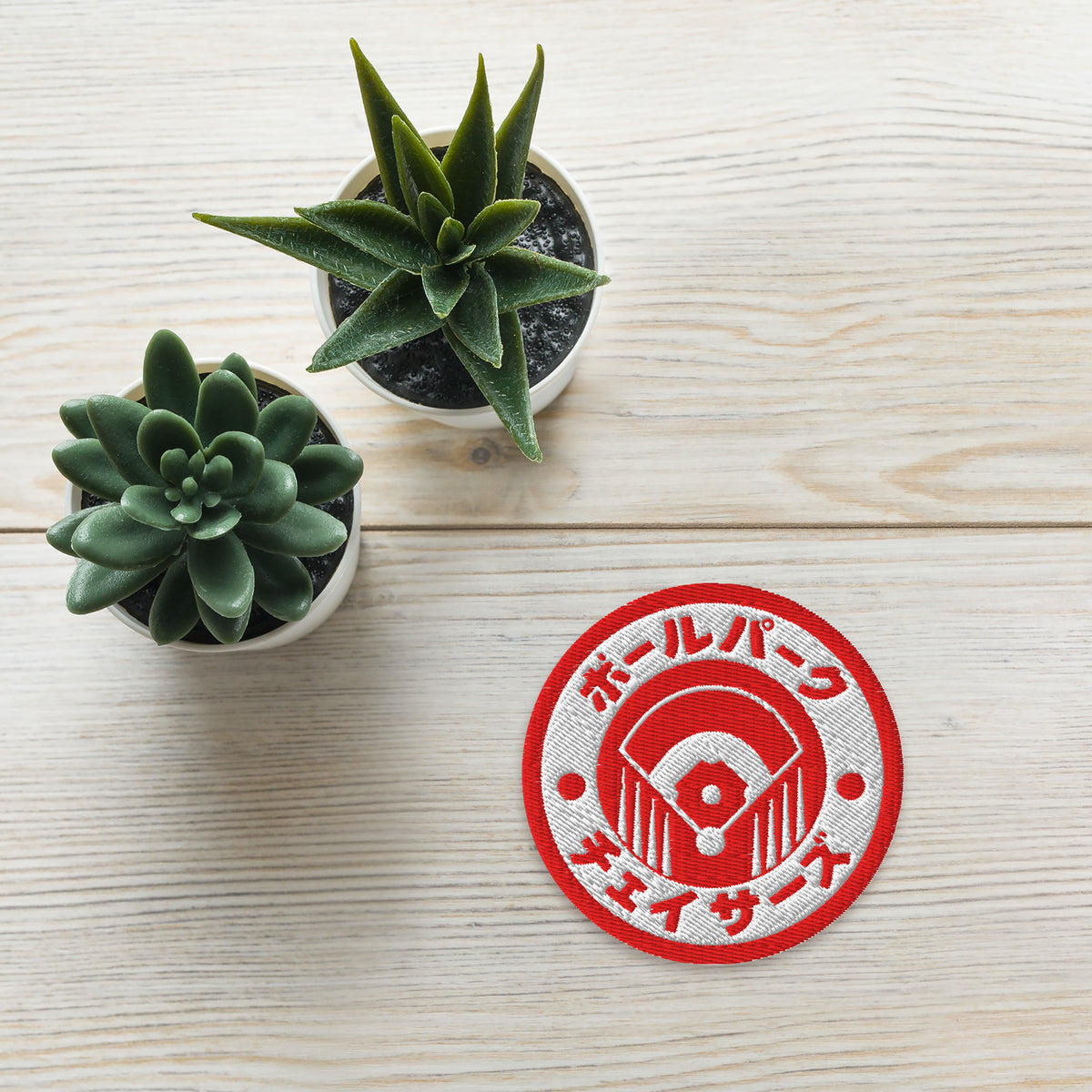Ballpark Chasers Japan Patch | Chase 'Em All Worldwide!