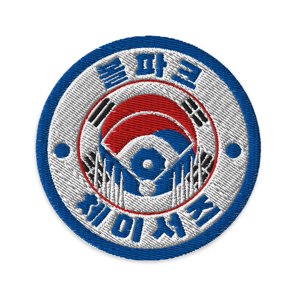 Ballpark Chasers Korea Patch | Chase 'Em All Worldwide!
