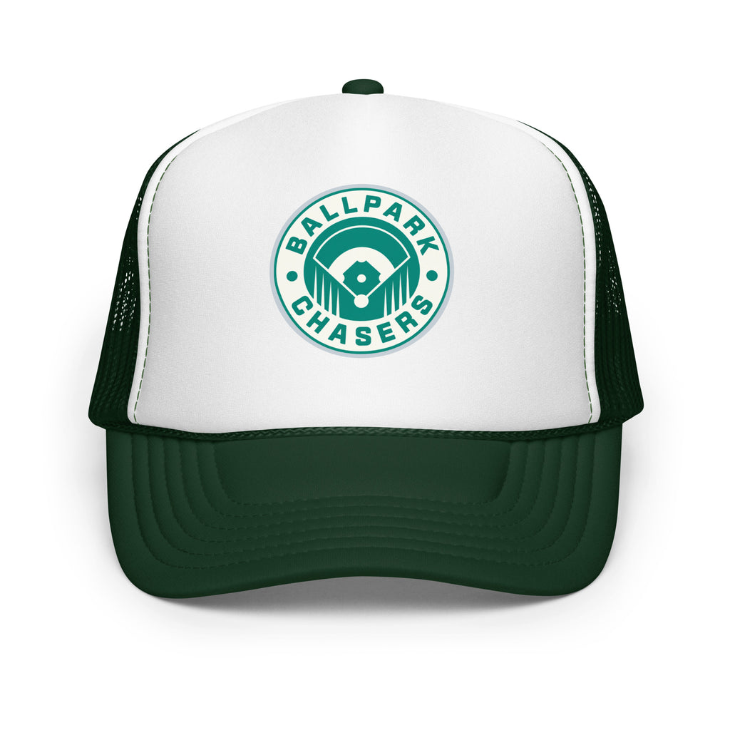 Ballpark Chasers Foam Trucker Hat - Multiple Colors | Chase 'Em All!