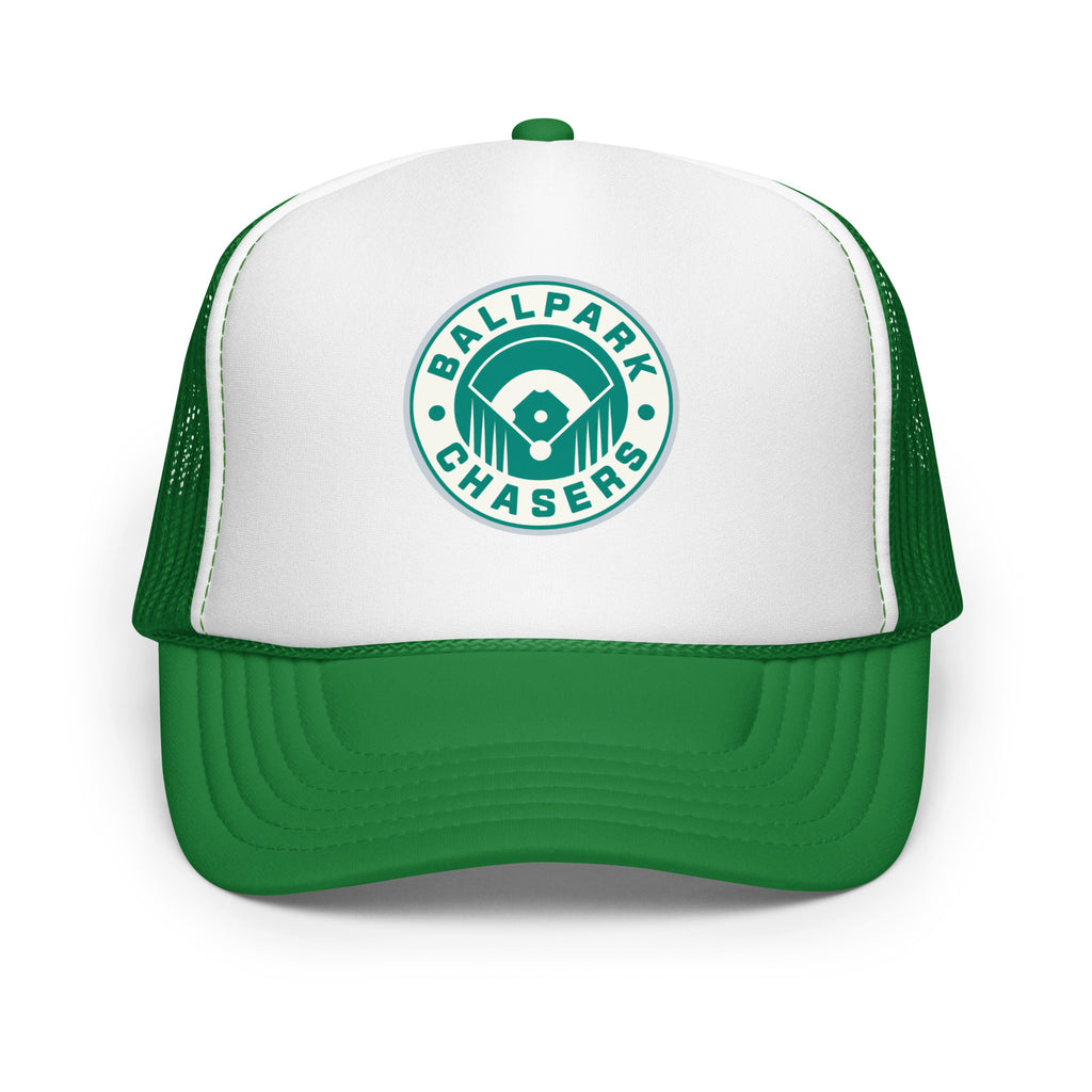 Ballpark Chasers Foam Trucker Hat - Multiple Colors | Chase 'Em All!