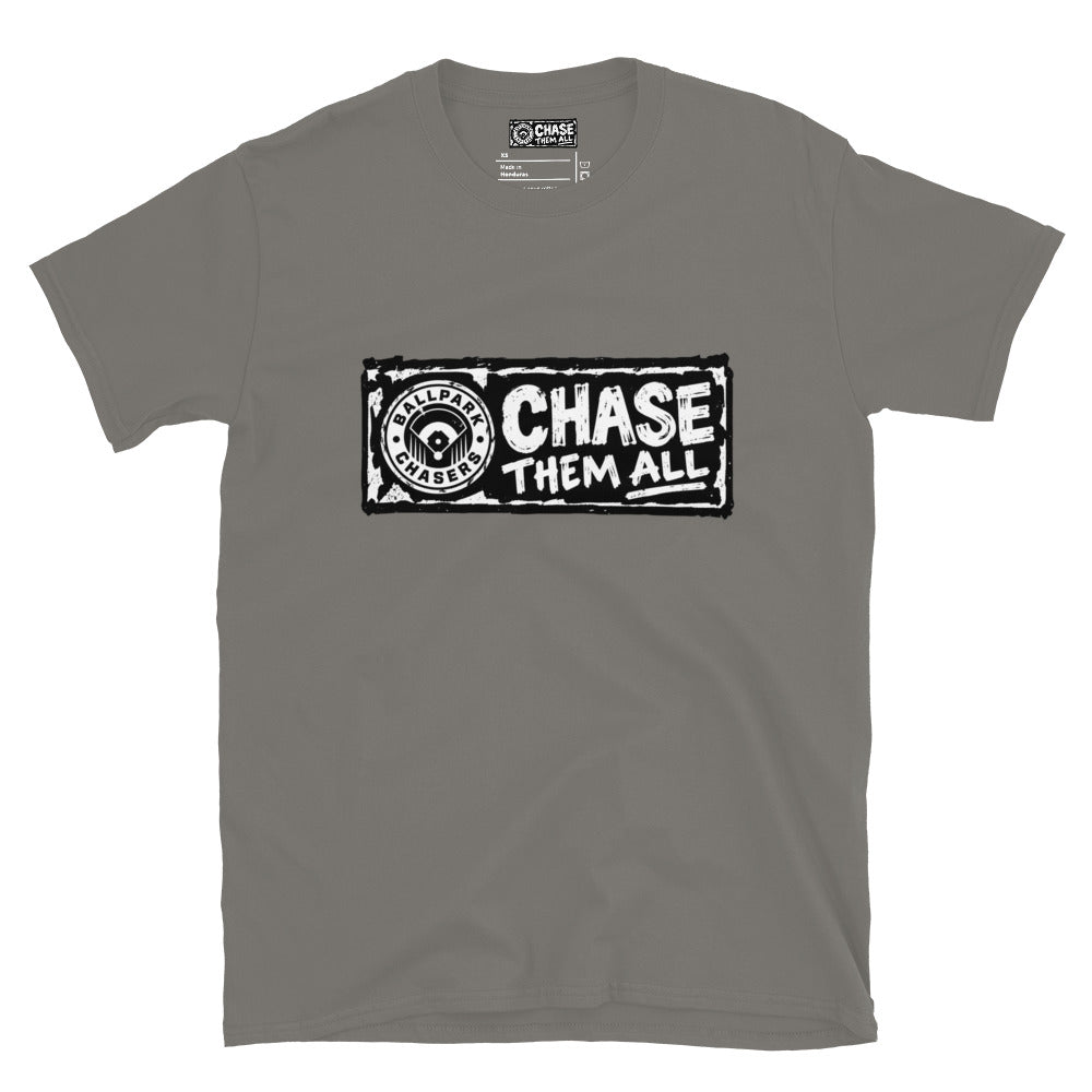 Ballpark Chasers 'Chase Them All!' - Unisex T-Shirt - Multiple Colors | Vintage Baseball Tee