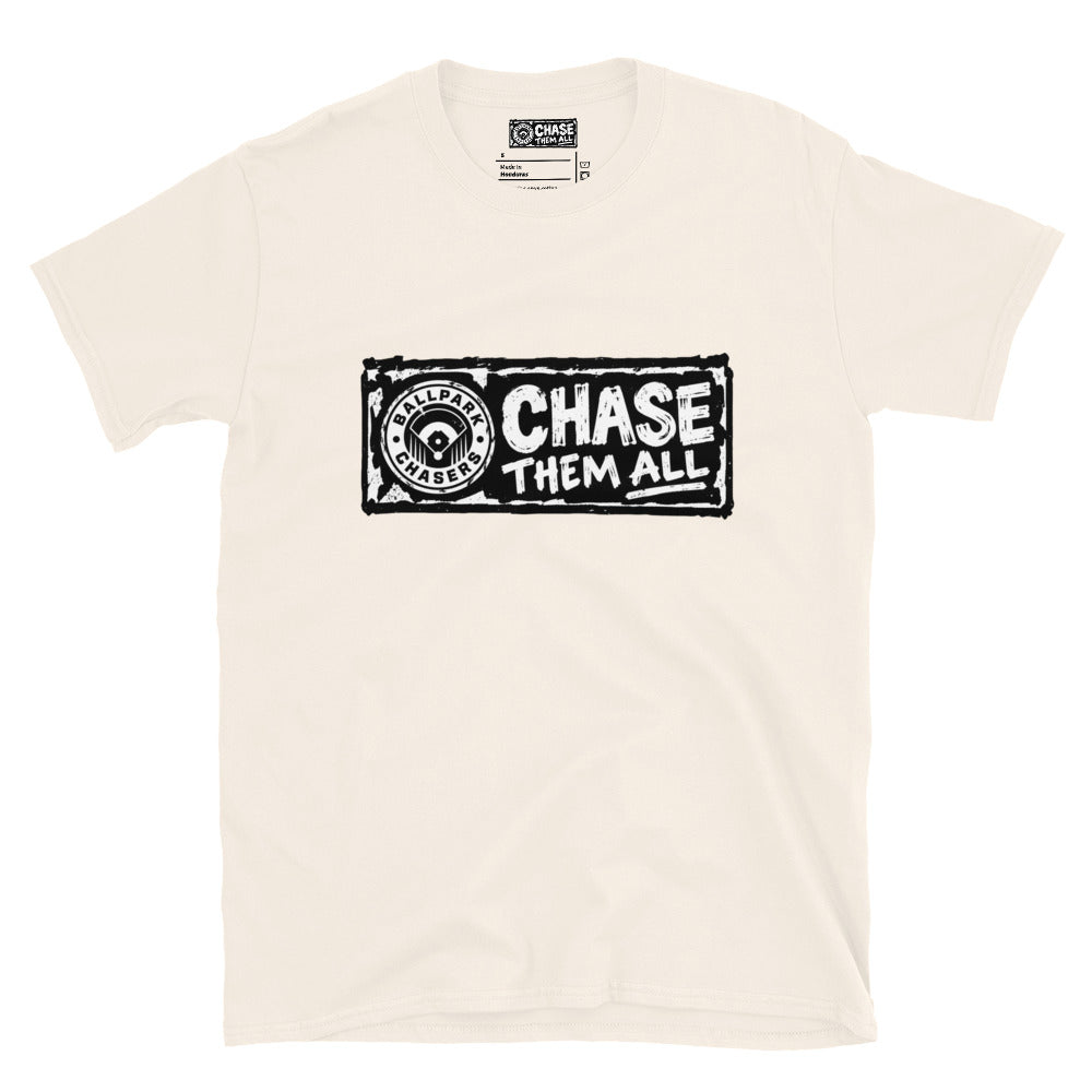 Ballpark Chasers 'Chase Them All!' - Unisex T-Shirt - Multiple Colors | Vintage Baseball Tee