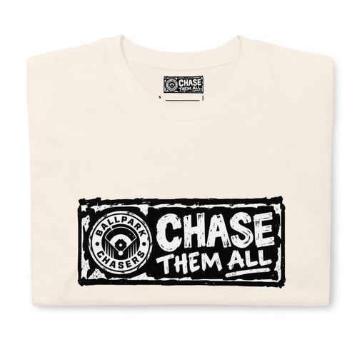 Ballpark Chasers 'Chase Them All!' - Unisex T-Shirt - Multiple Colors | Vintage Baseball Tee