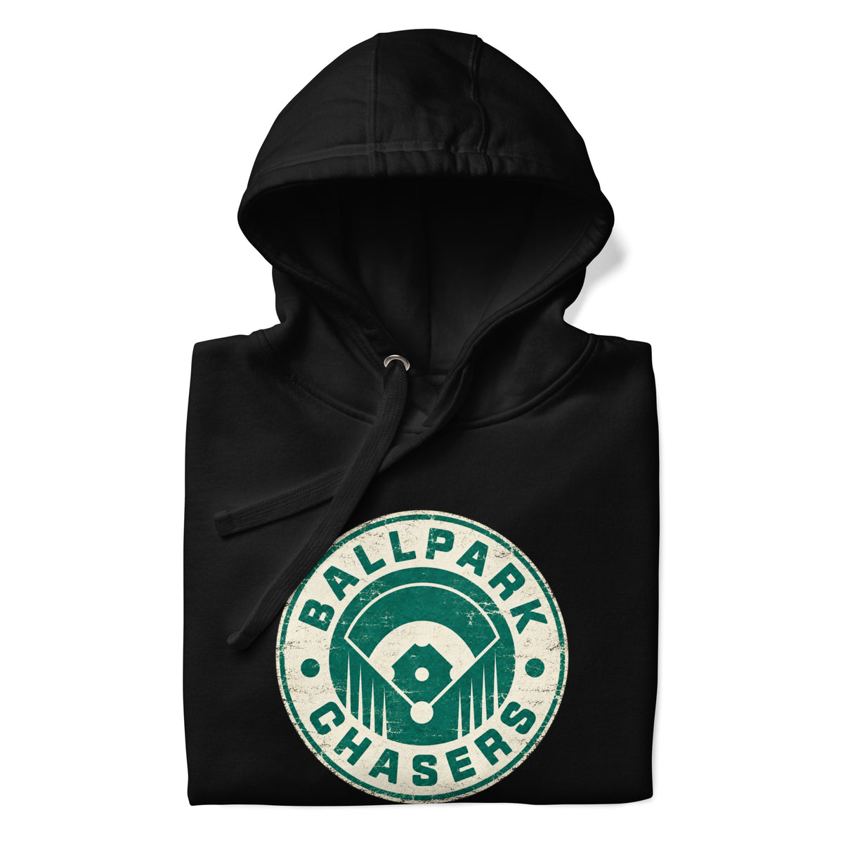 Ballpark Chasers 'Weathered' Unisex Hoodie - Multiple Colors | Vintage Baseball Style