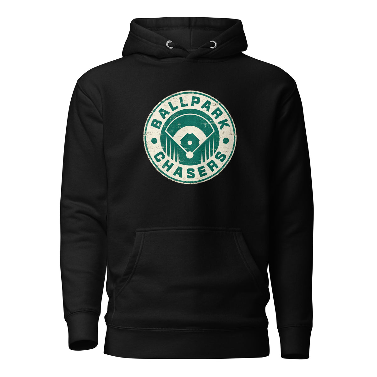 Ballpark Chasers 'Weathered' Unisex Hoodie - Multiple Colors | Vintage Baseball Style